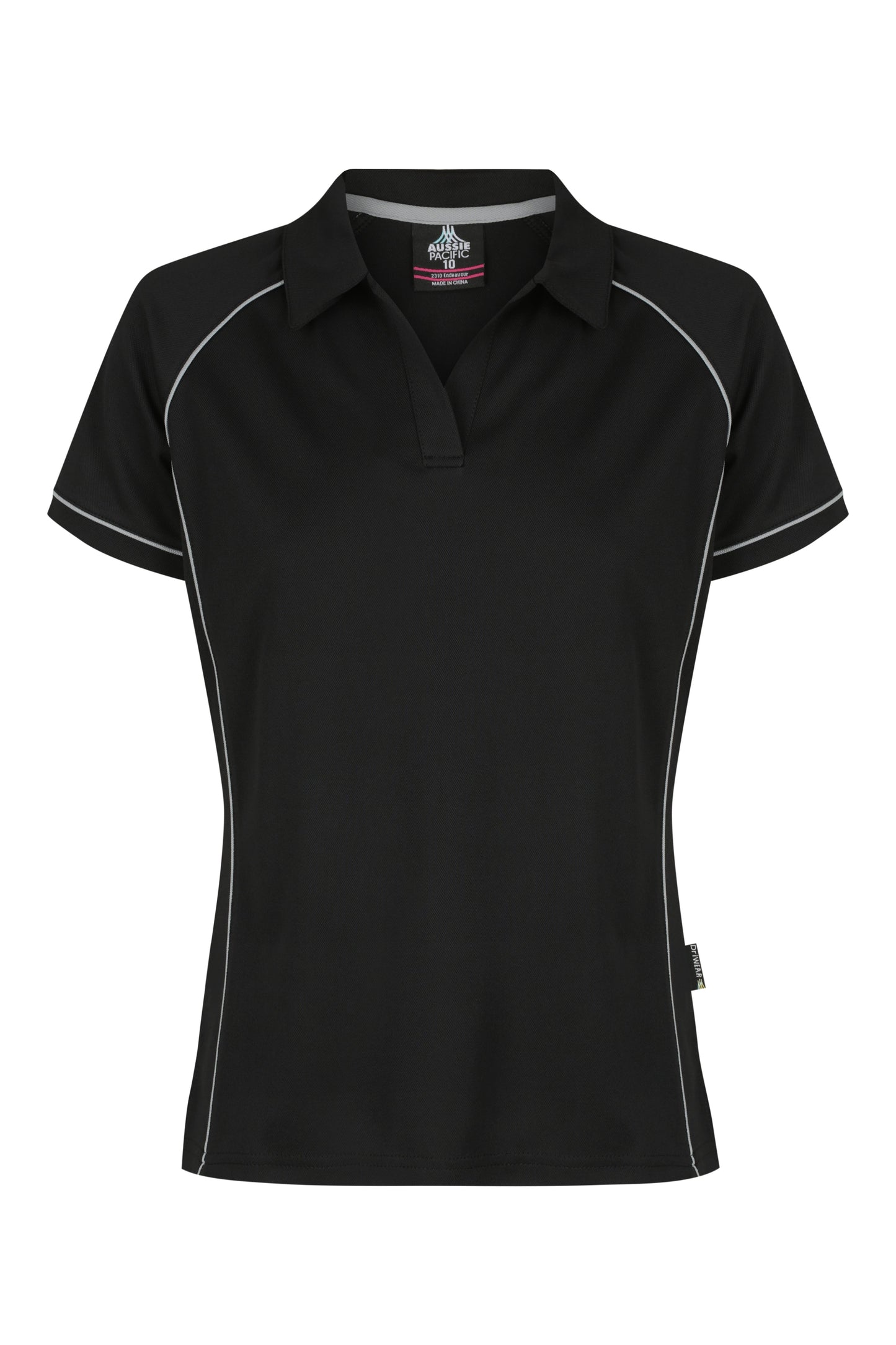BLACK/SILVER - Endeavour Lady Polos