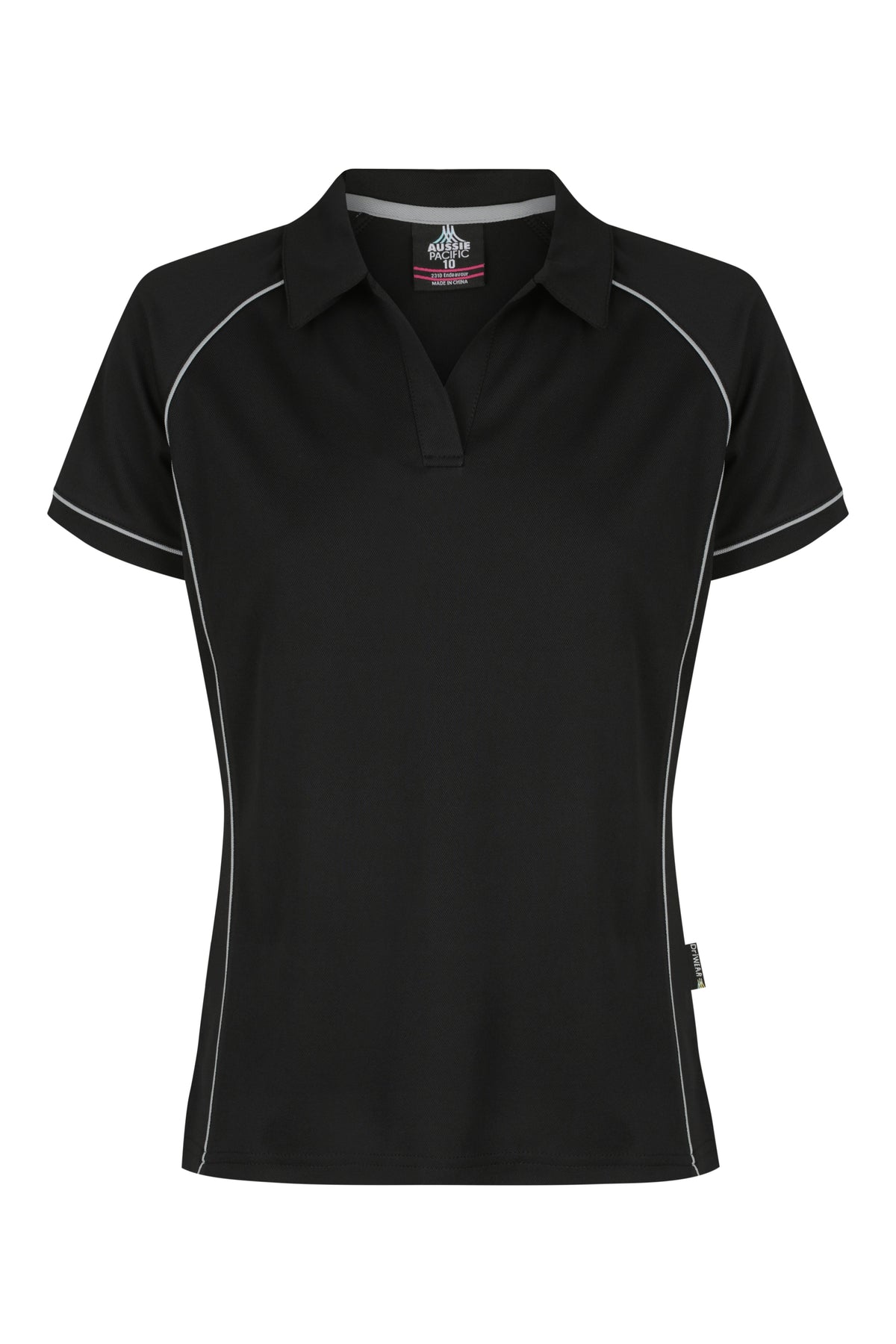 BLACK/SILVER - Endeavour Lady Polos