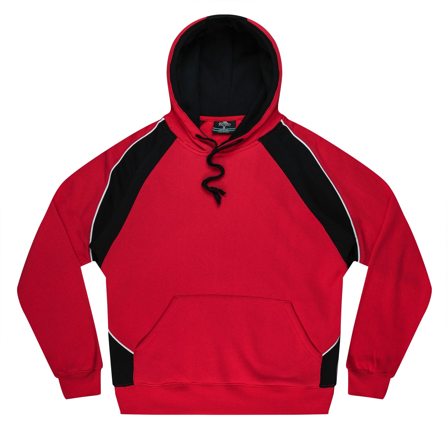 RED/BLACK/WHITE - Huxley Mens Hoodies