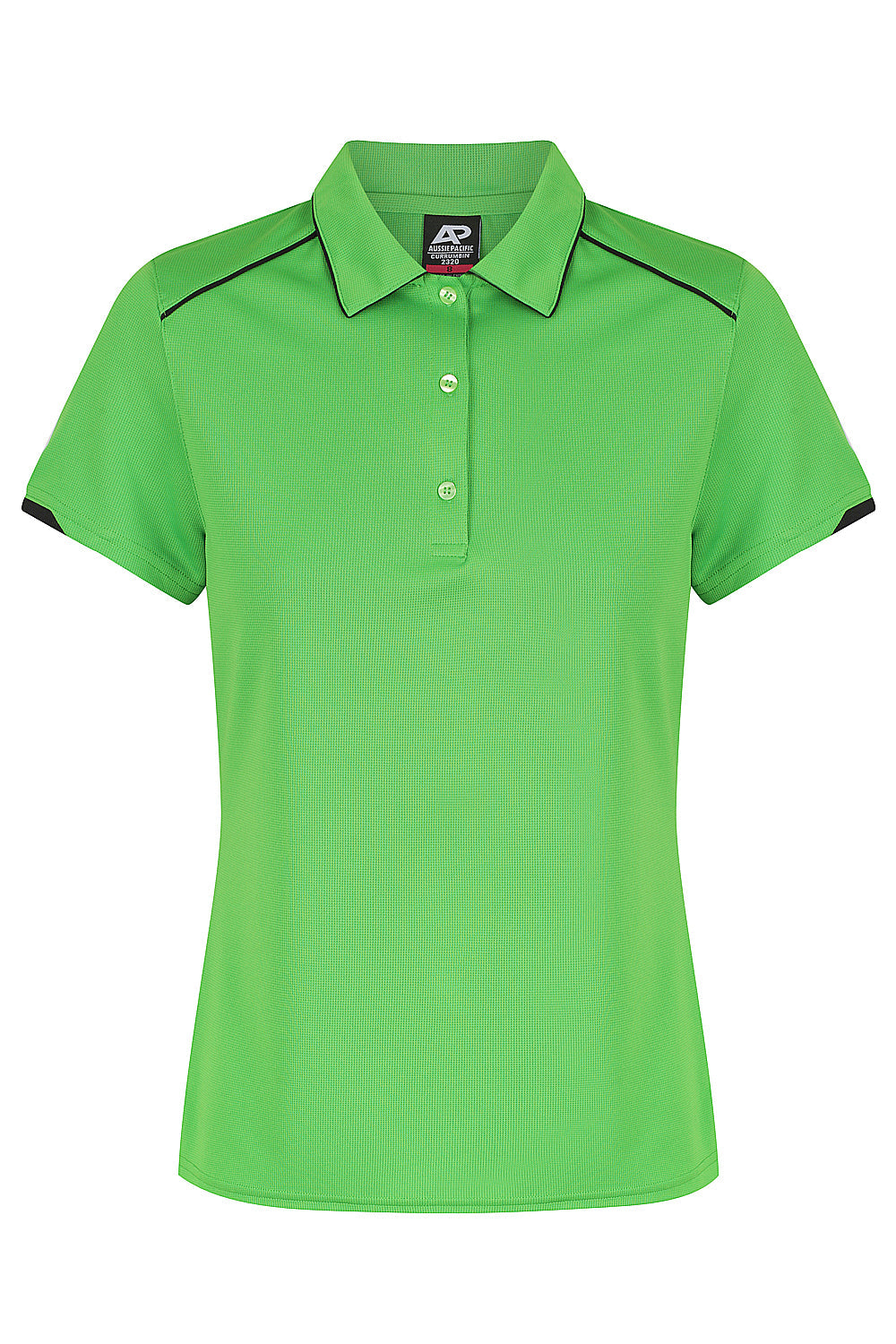 KAWA GREEN/BLACK - Currumbin Lady Polos