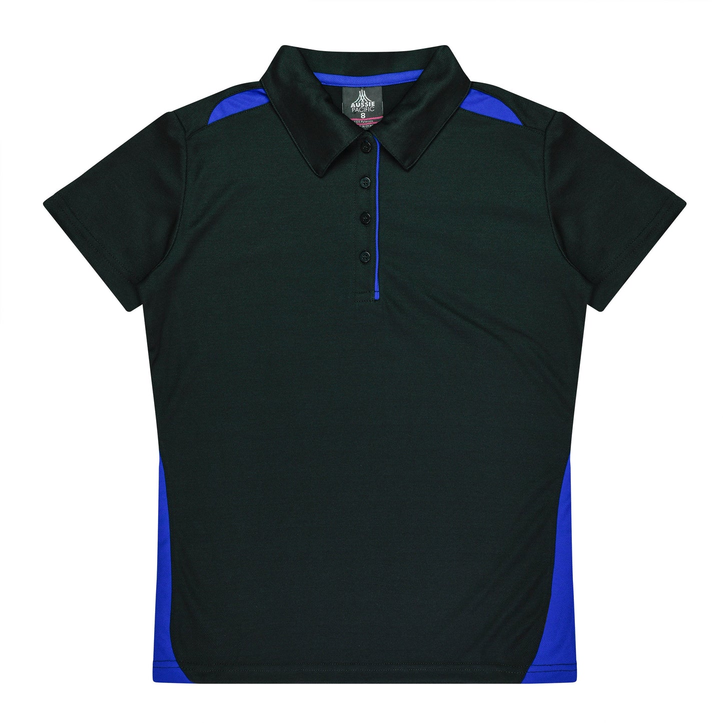 BLACK/ROYAL - Paterson Lady Polos