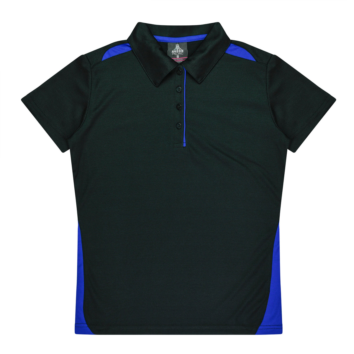 BLACK/ROYAL - Paterson Lady Polos