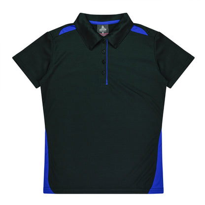 BLACK/ROYAL - Paterson Lady Polos