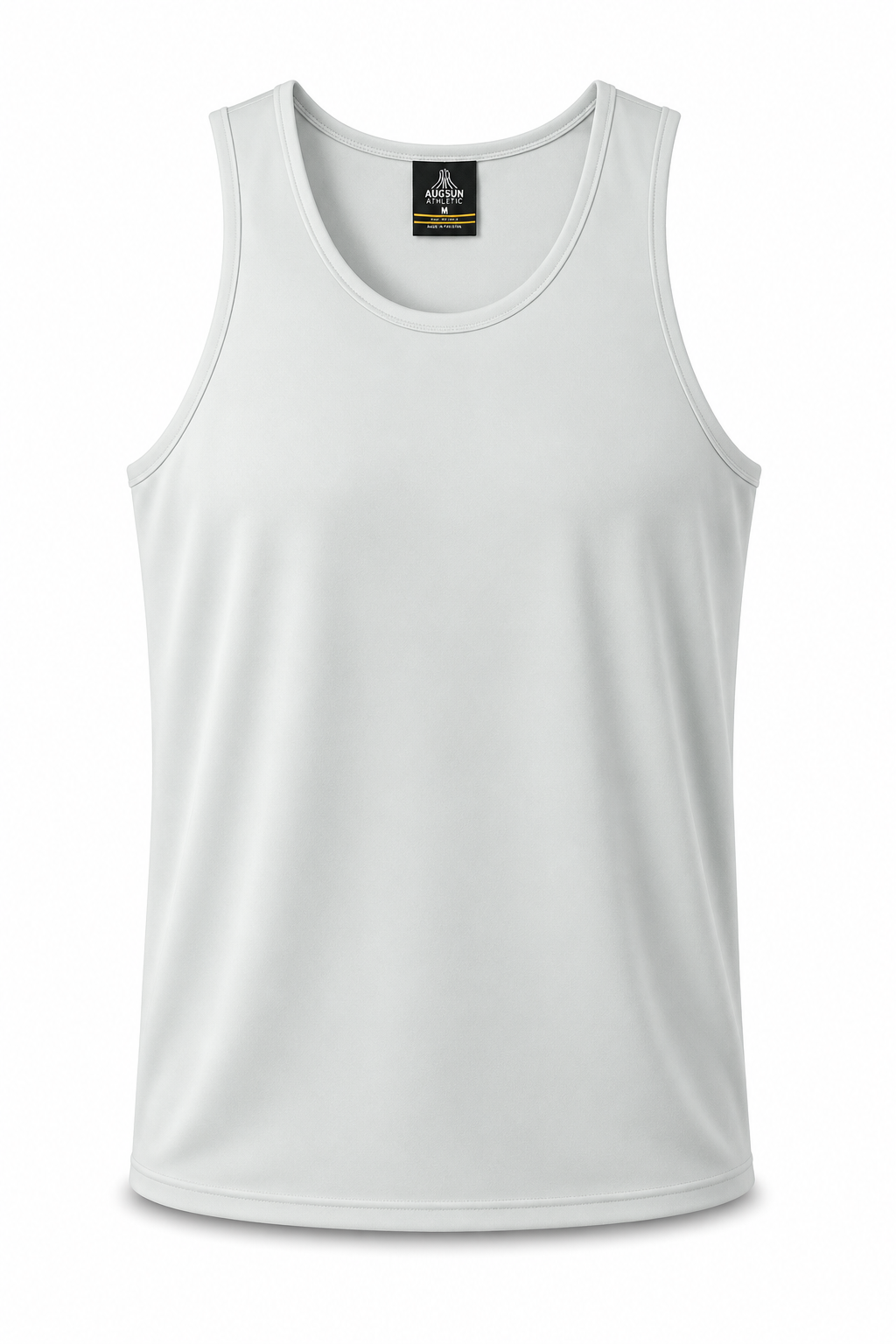 White - Botany Mens Singlets