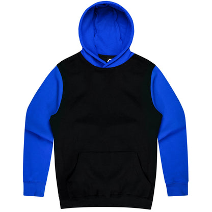 BLACK/ELECTRIC ROYAL - Monash Kids Hoodies
