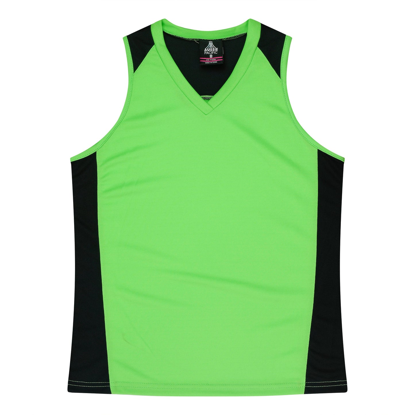 APPLE/BLACK - Premier Lady Singlets