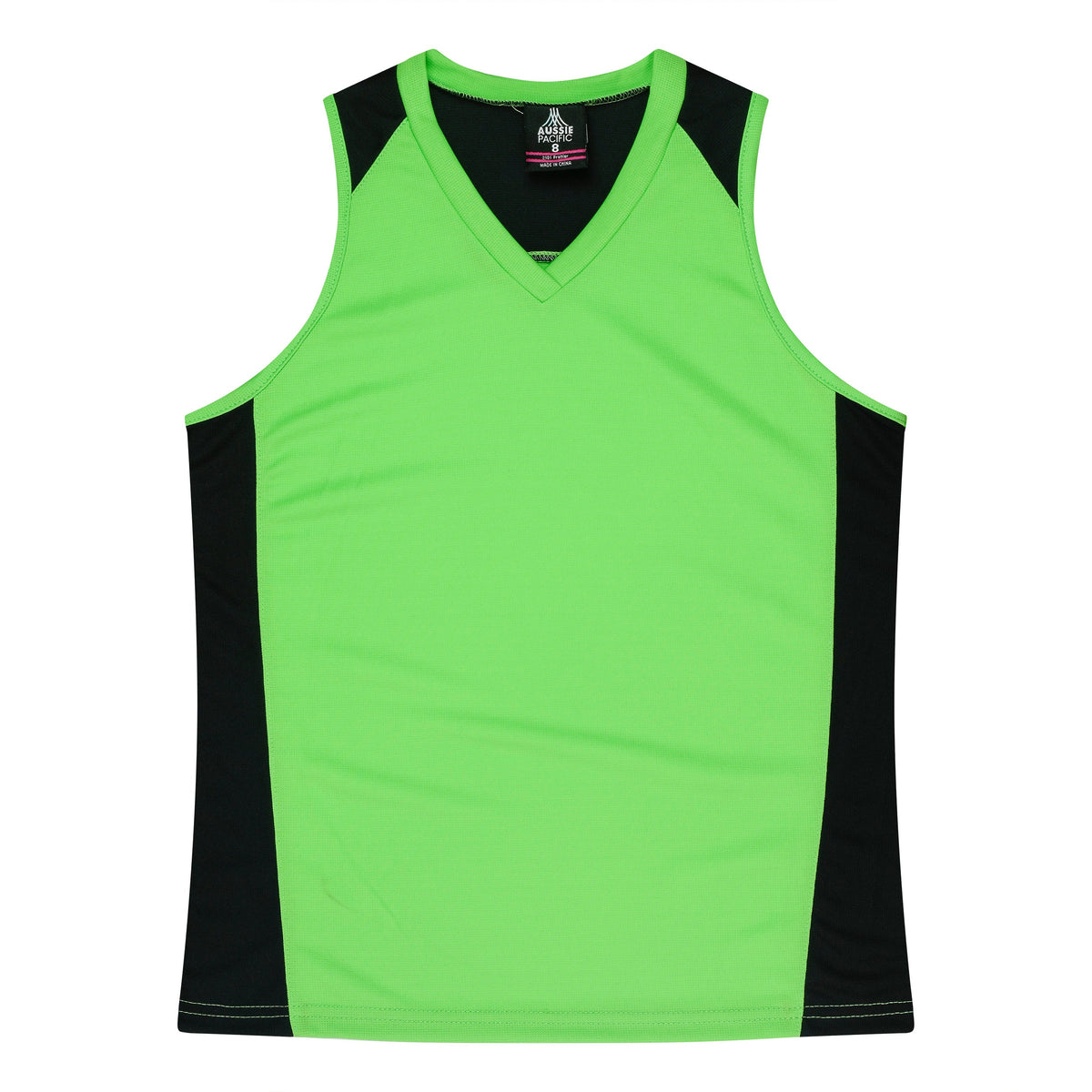 APPLE/BLACK - Premier Lady Singlets