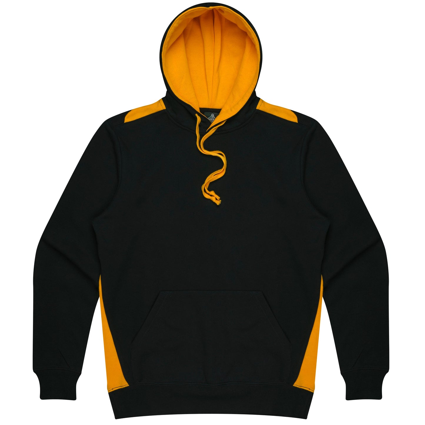 BLACK/GOLD - Paterson Mens Hoodies