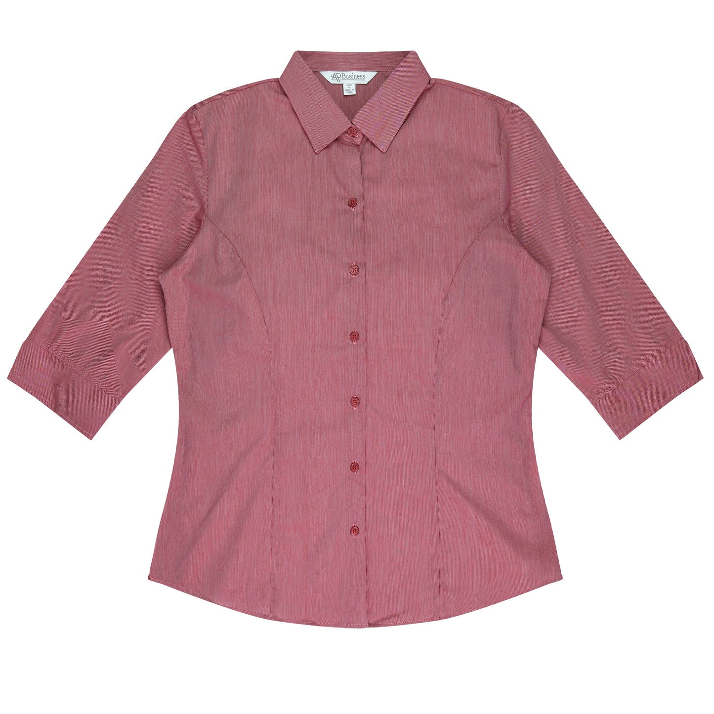 Red - Belair Lady Shirt 3/4 Sleeve