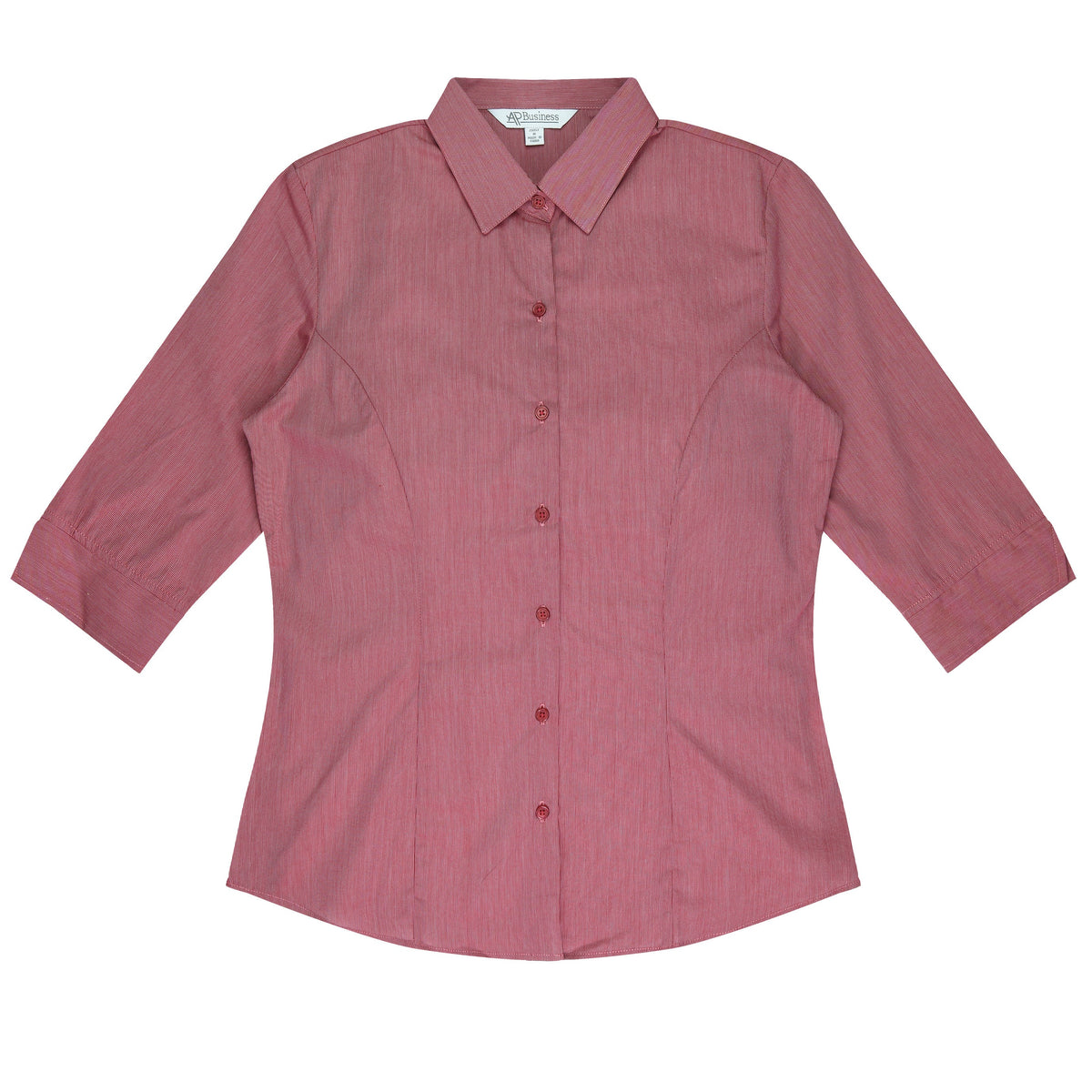 Red - Belair Lady Shirt 3/4 Sleeve