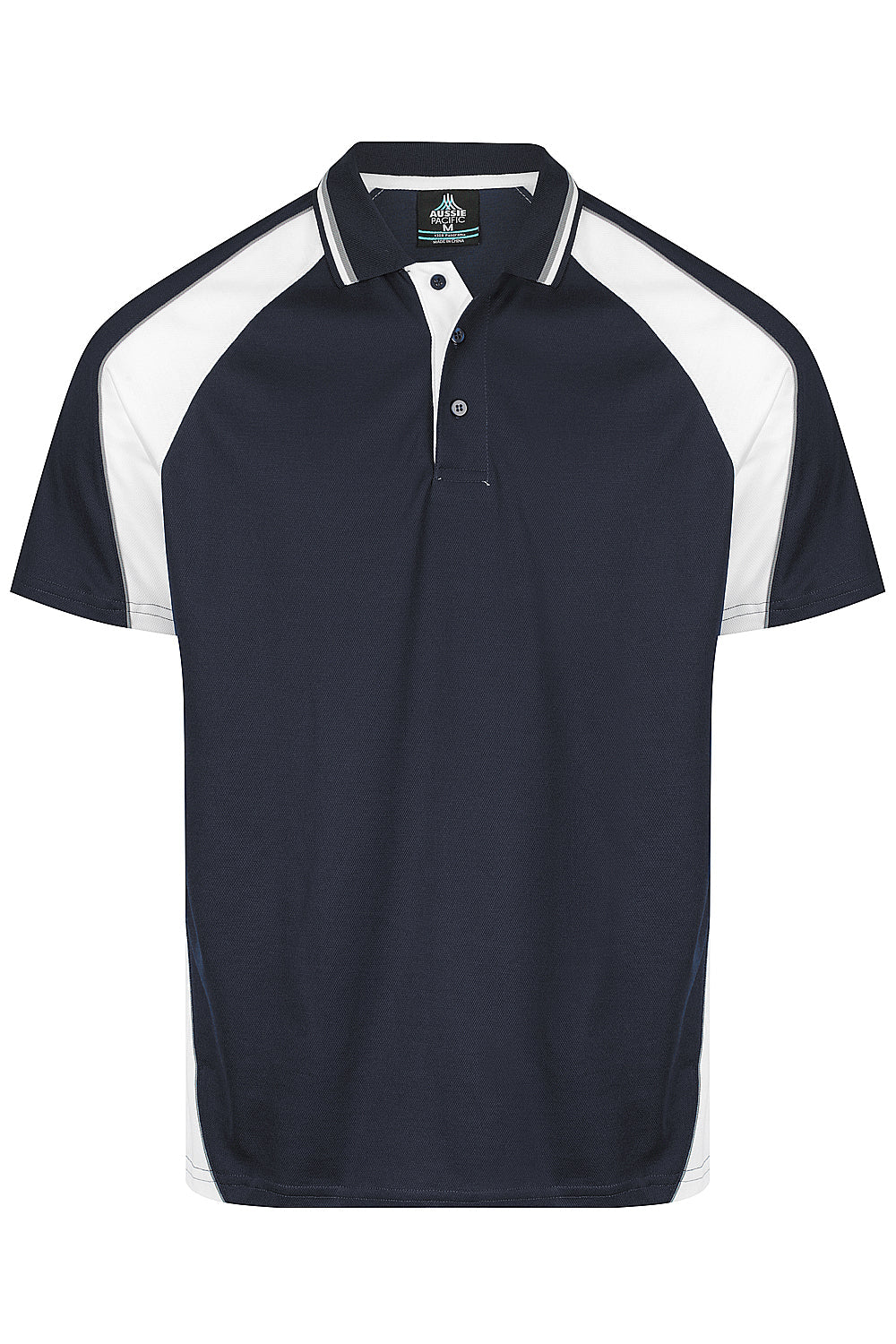 NAVY/WHITE/ASHE - Panorama Mens Polos