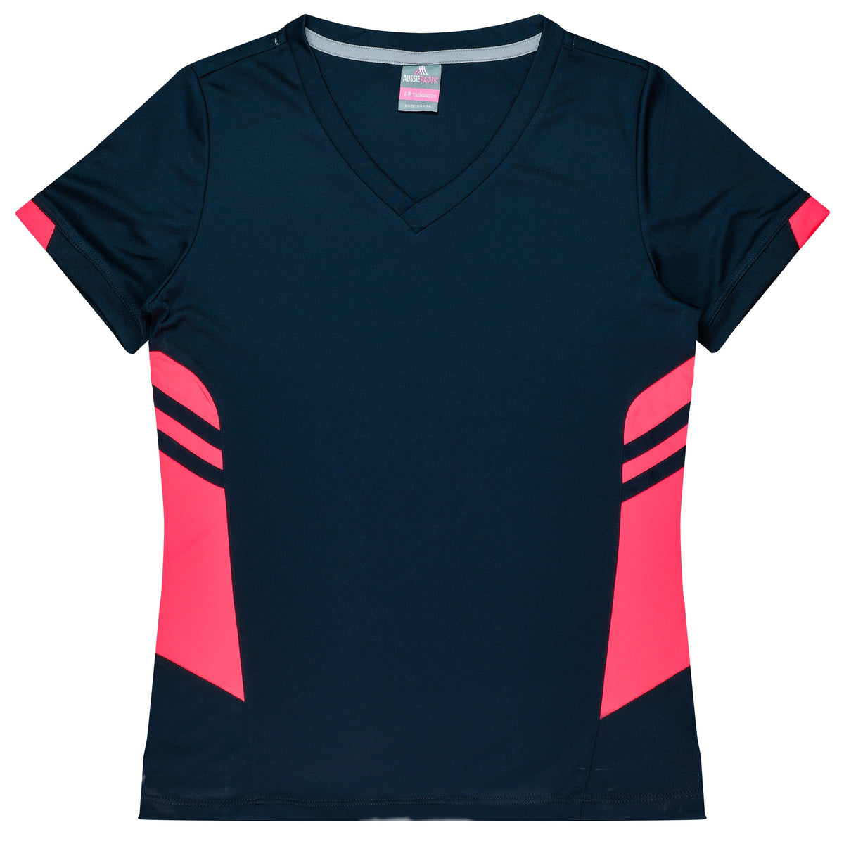 NAVY/NEON PINK - Tasman Lady Tees