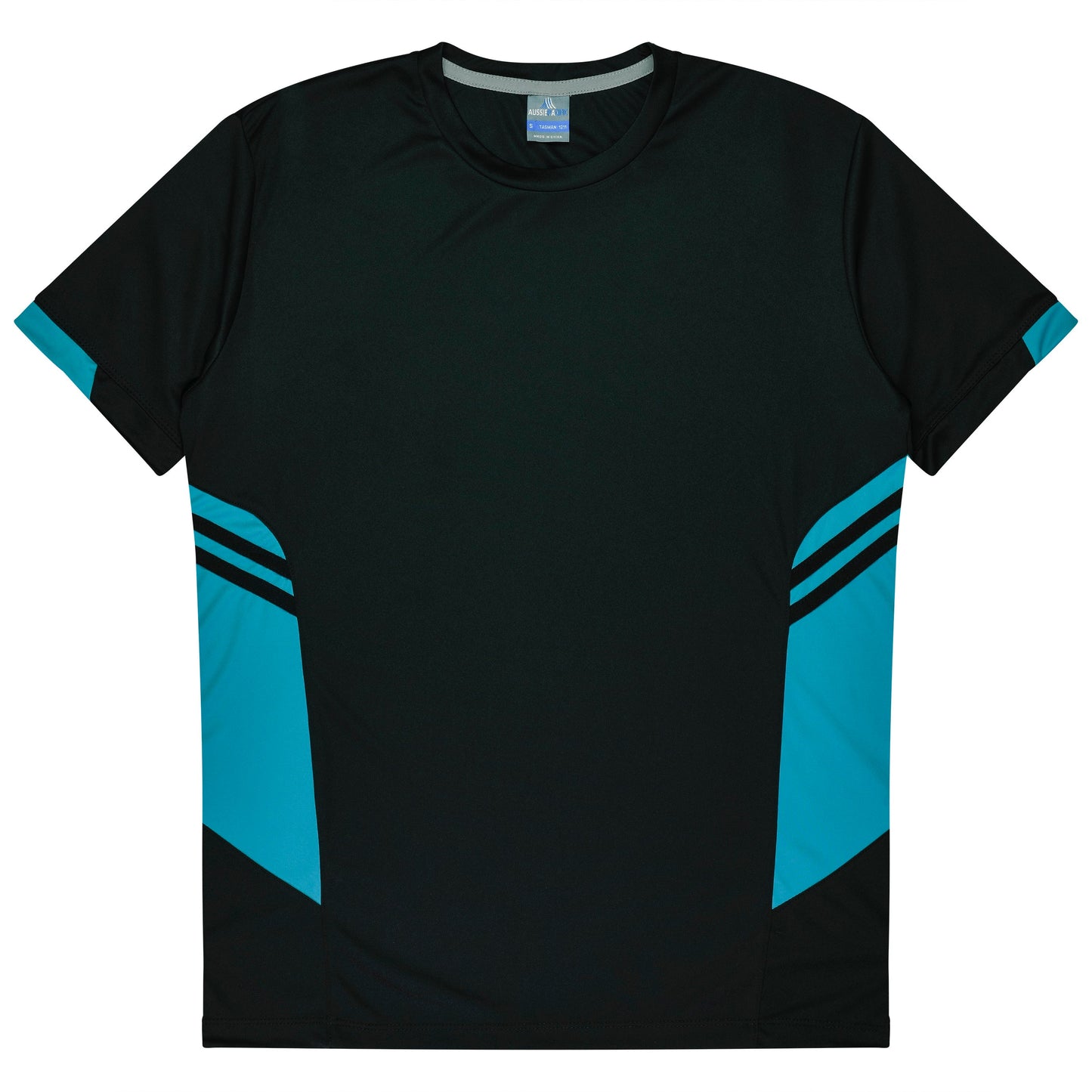 BLACK/TEAL - Tasman Kids Tees