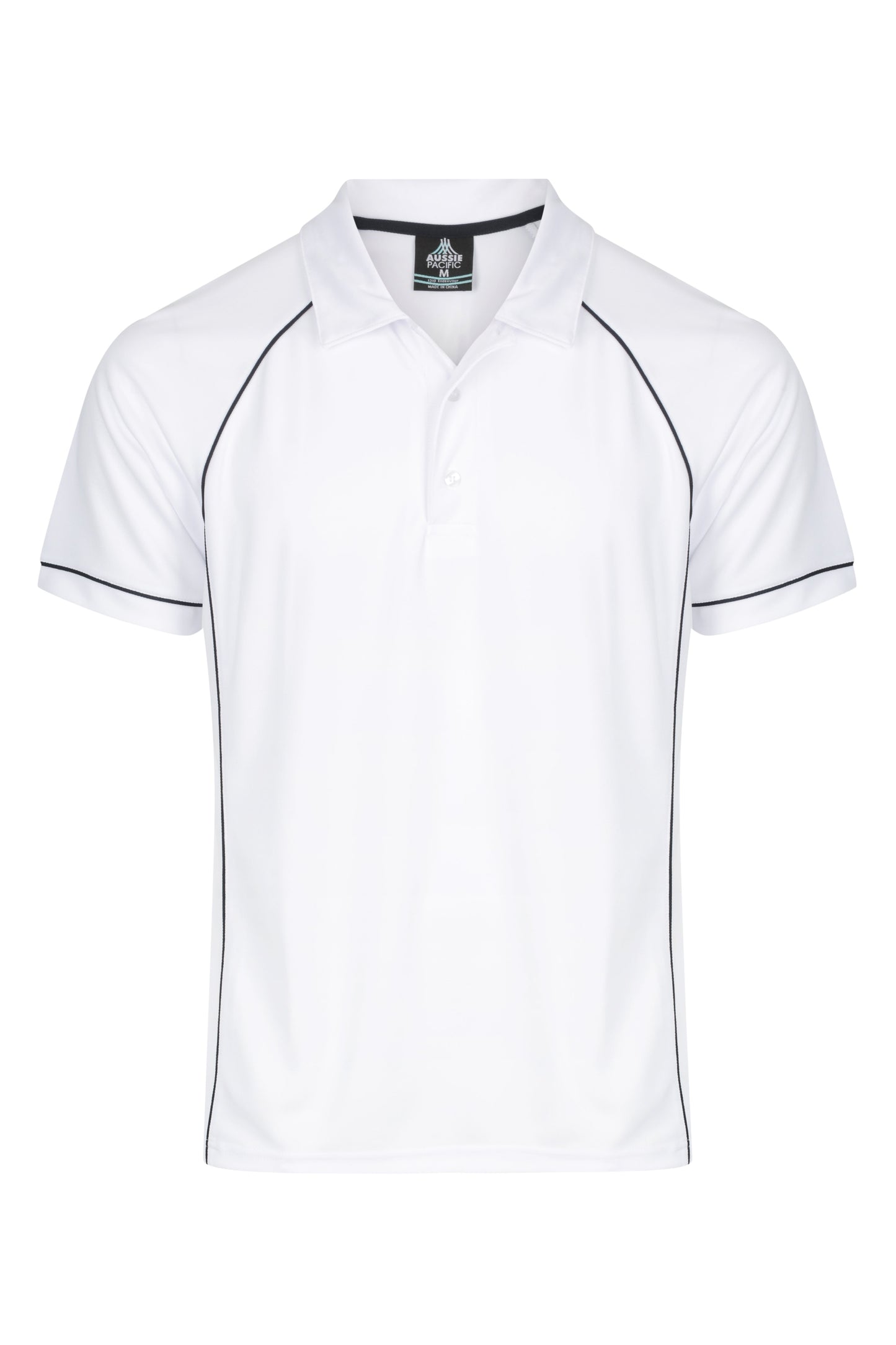 WHITE/NAVY - Endeavour Mens Polos