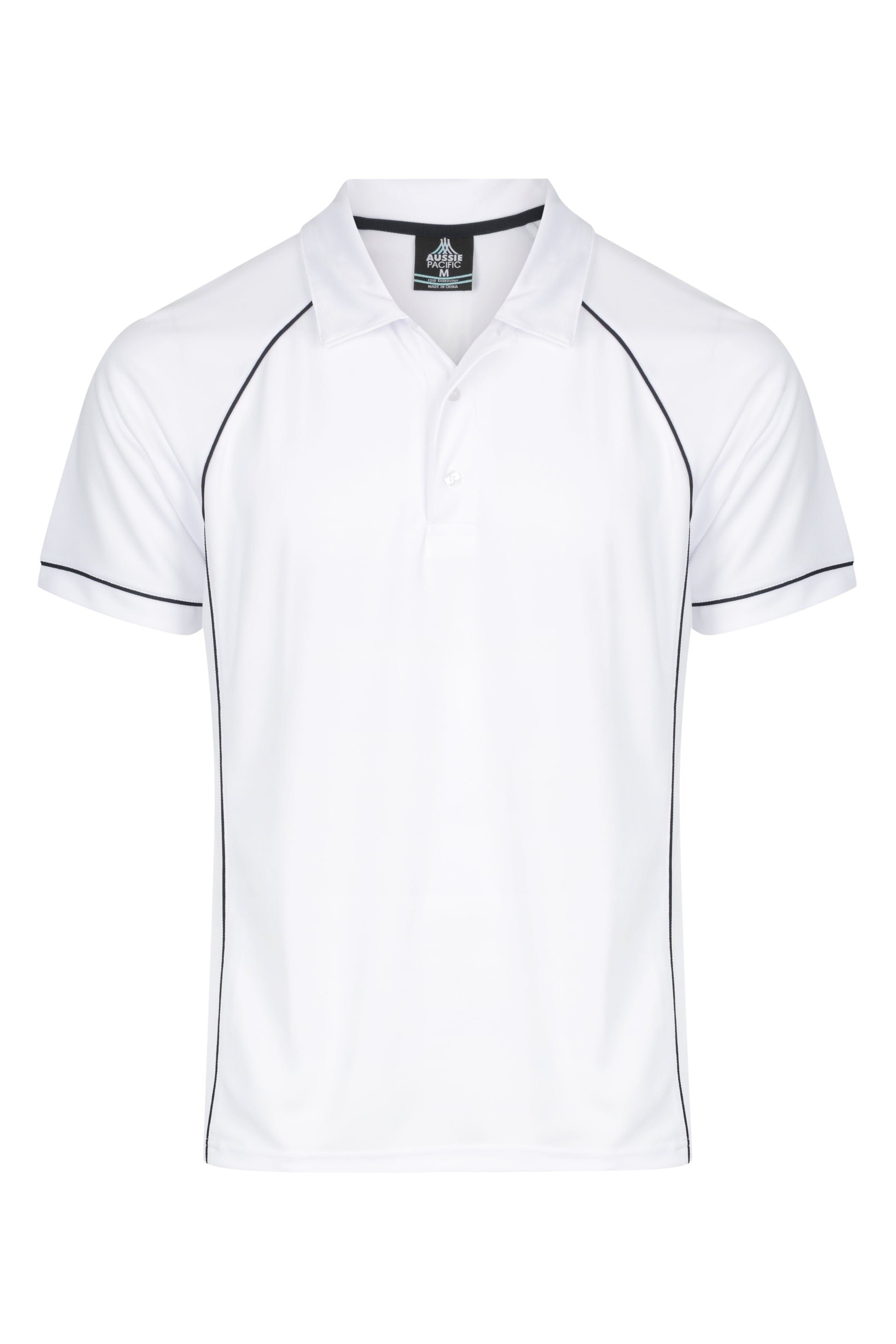 WHITE/NAVY - Endeavour Mens Polos