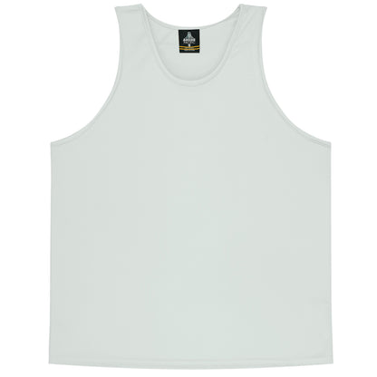 White - Botany Kids Singlets
