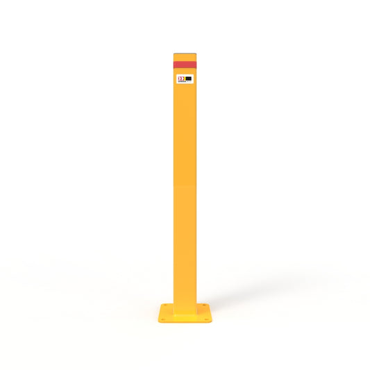 Bollard 90mm Square Surface Mounted