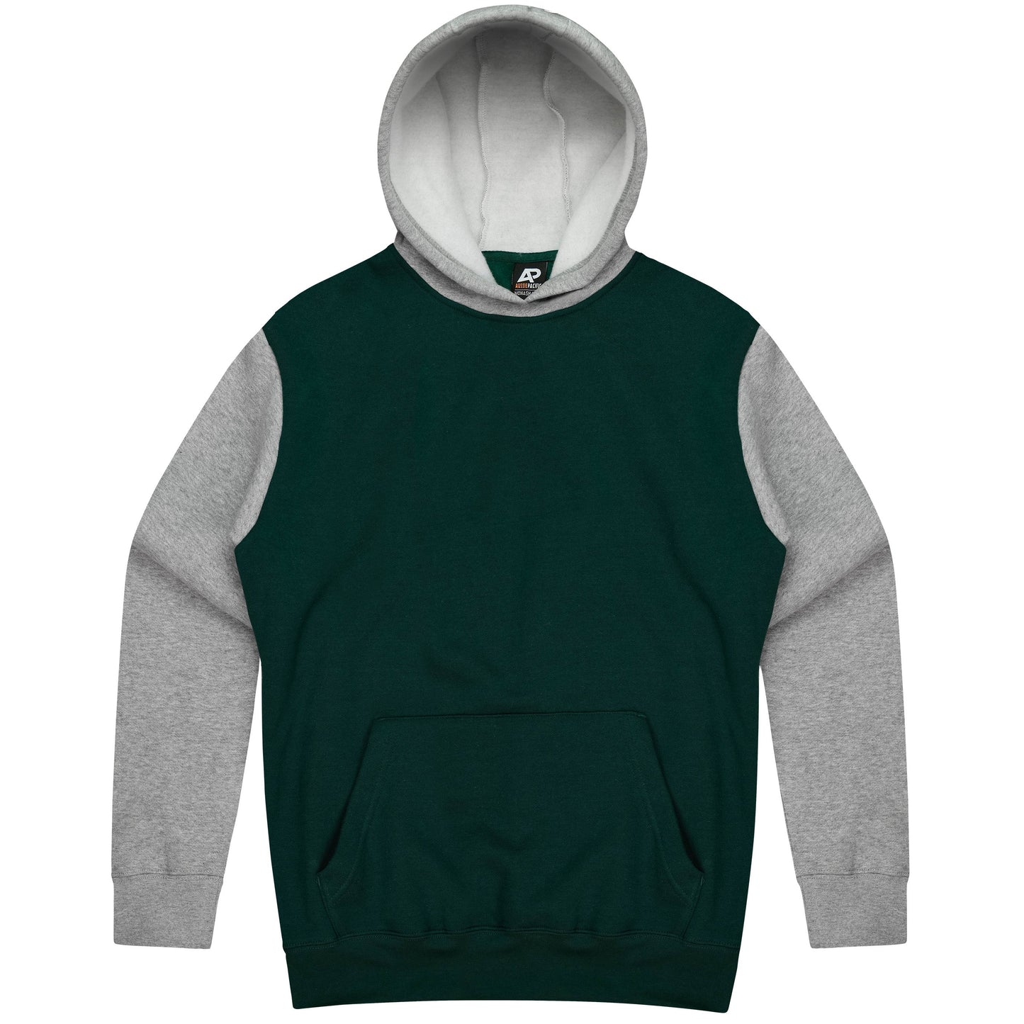BOTTLE/GREY - Monash Mens Hoodies