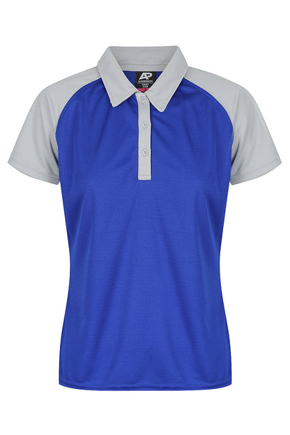 ROYAL/SILVER - Manly Lady Polos