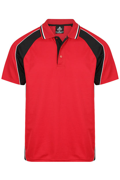 RED/BLACK/WHITE - Panorama Mens Polos