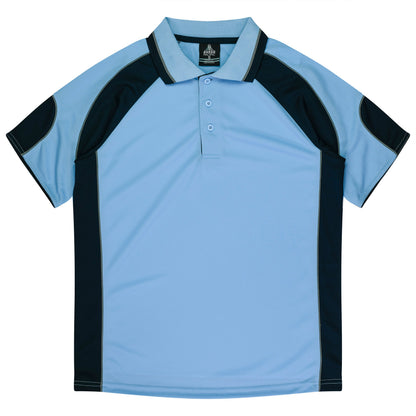 SKY/NAVY - Murray Kids Polos