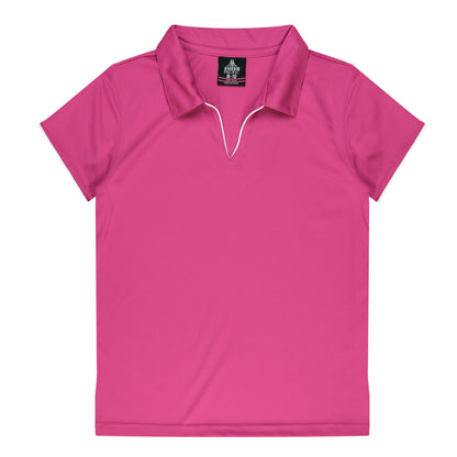 PINK/WHITE - Yarra Lady Polos