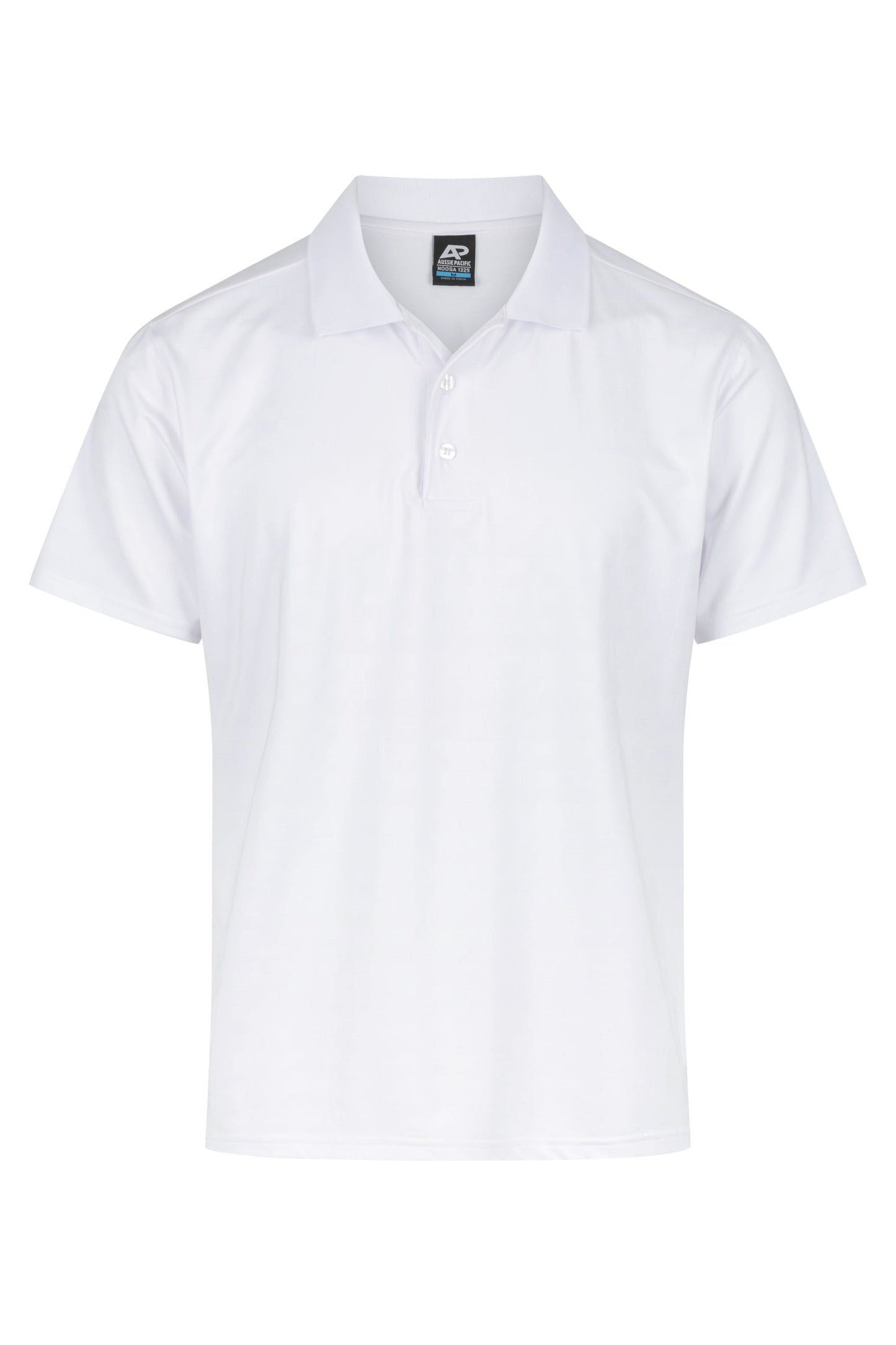White - Noosa Mens Polos