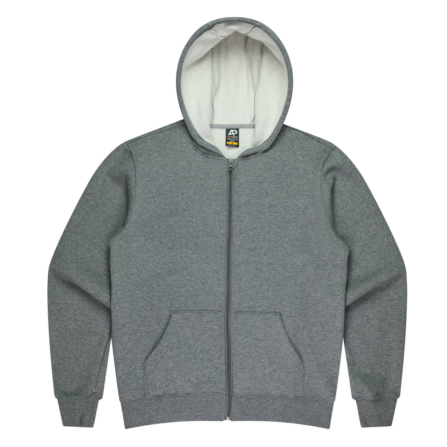 CHARCOAL - Queenscliff Zip Kids Hoodies