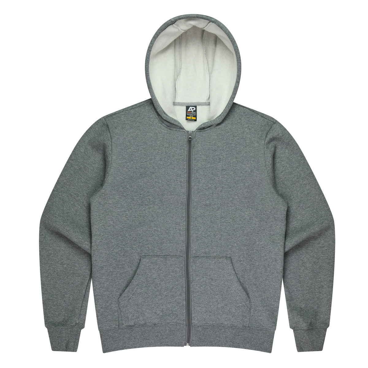 CHARCOAL - Queenscliff Zip Kids Hoodies