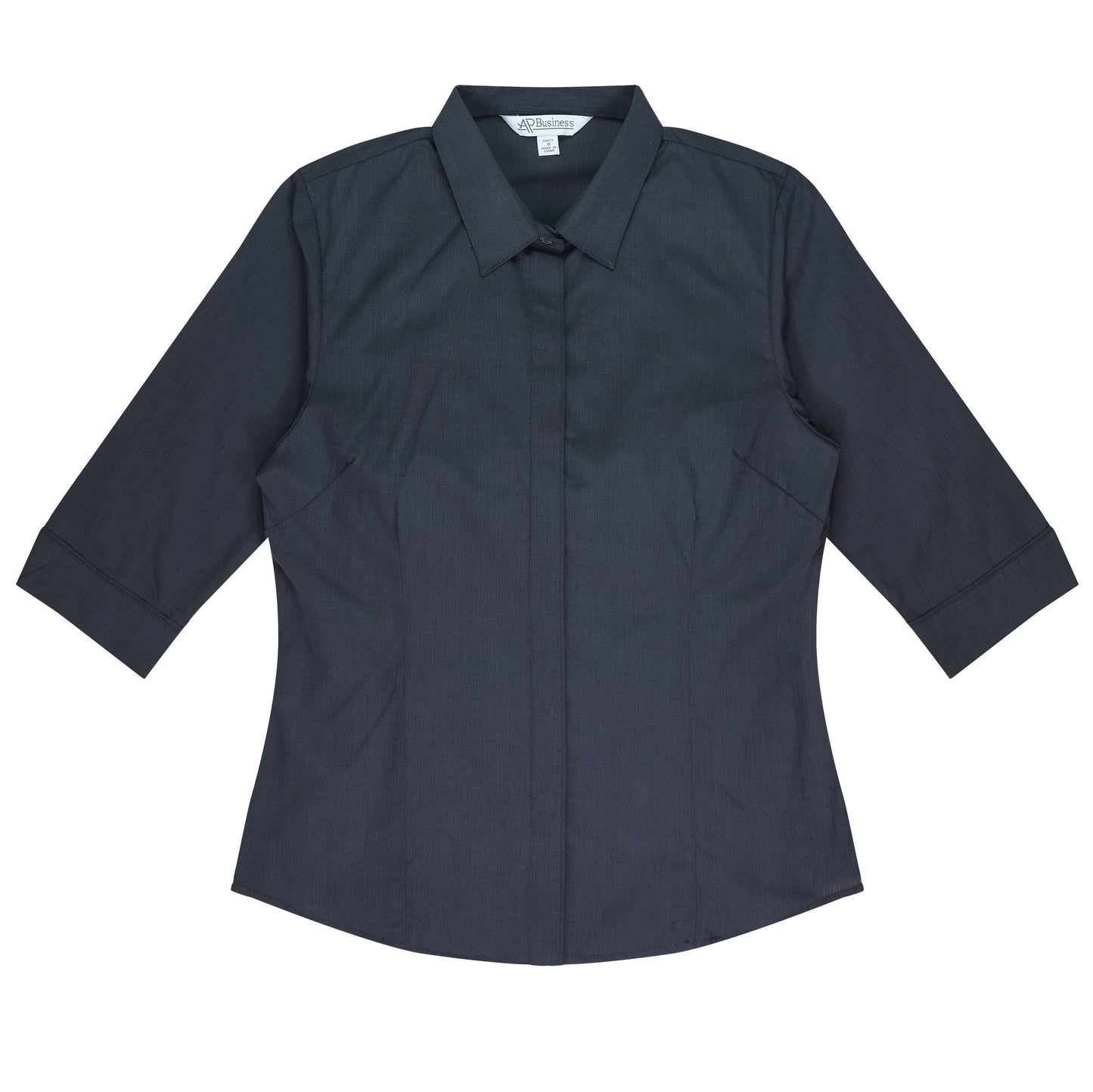 SHADOW GREY - Grange Lady Shirt 3/4 Sleeve