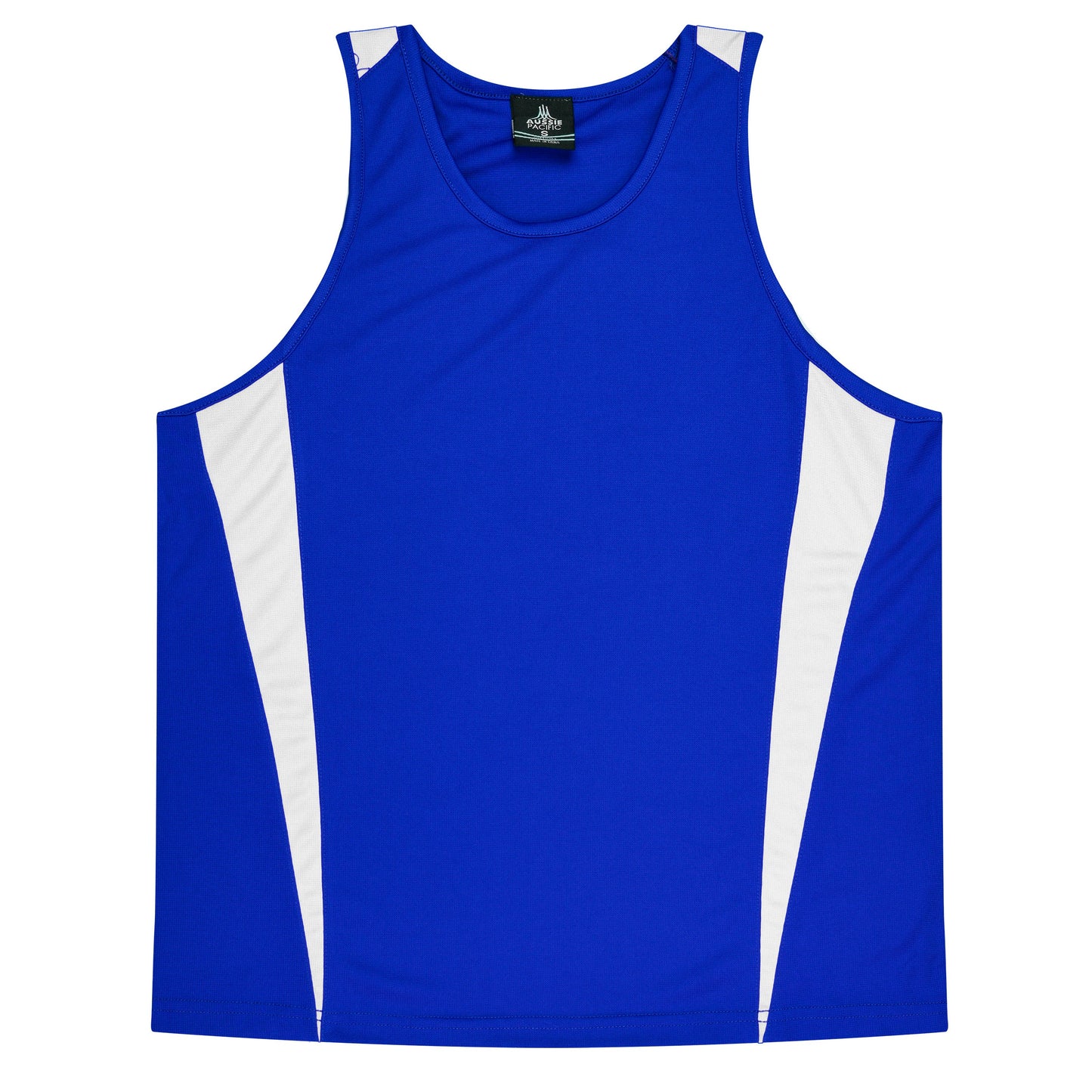 ROYAL/WHITE - Eureka Kids Singlets
