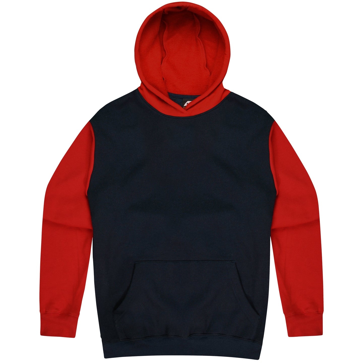 NAVY/RED - Monash Mens Hoodies