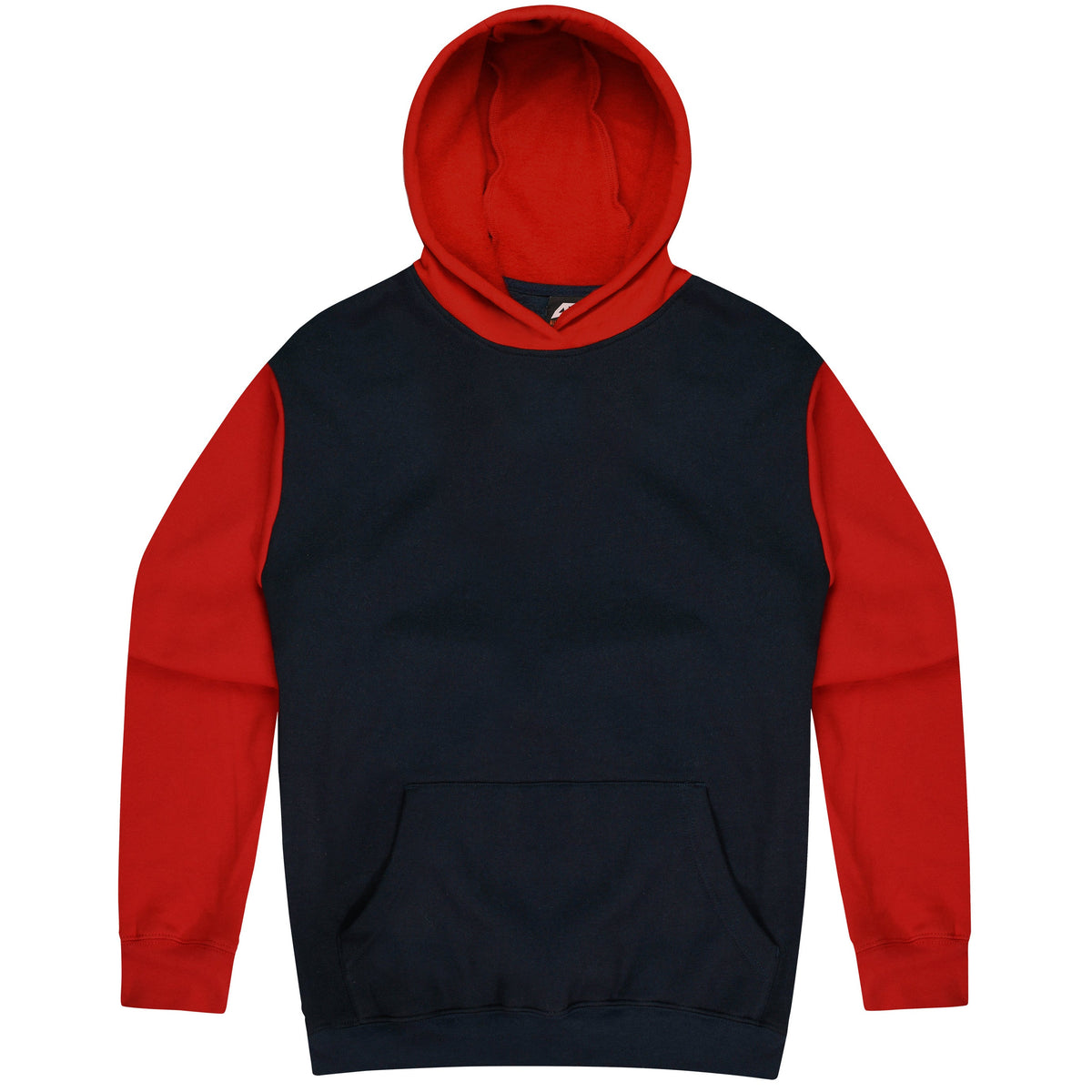 NAVY/RED - Monash Mens Hoodies