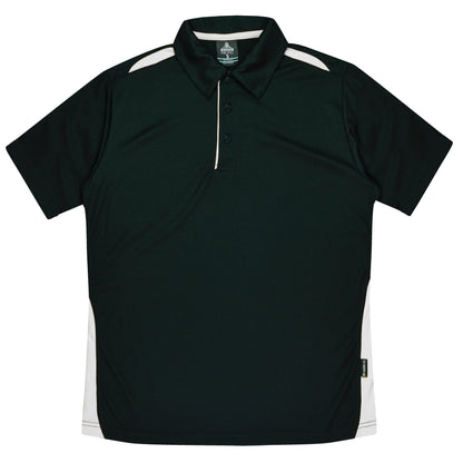 BLACK/WHITE - Paterson Kids Polos