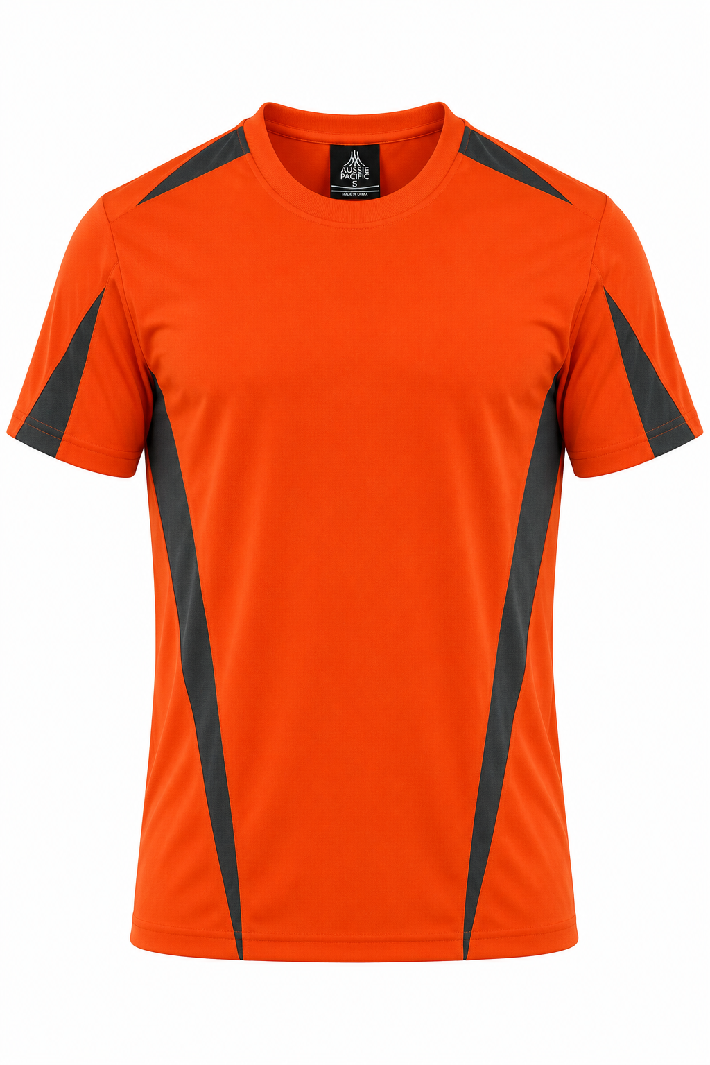 Orange/Charcoal - Eureka Mens Tees