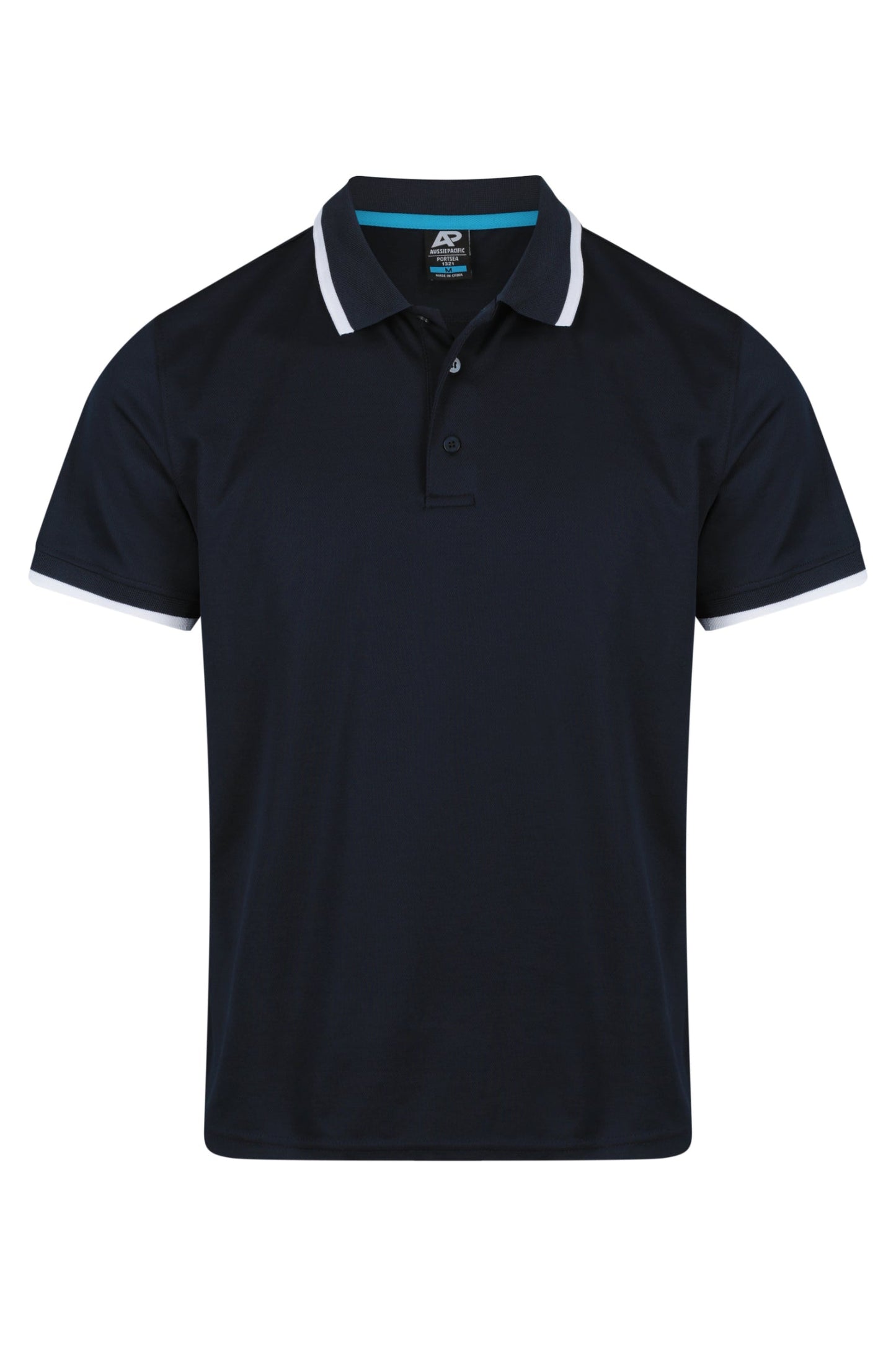 NAVY/WHITE - Portsea Mens Polos
