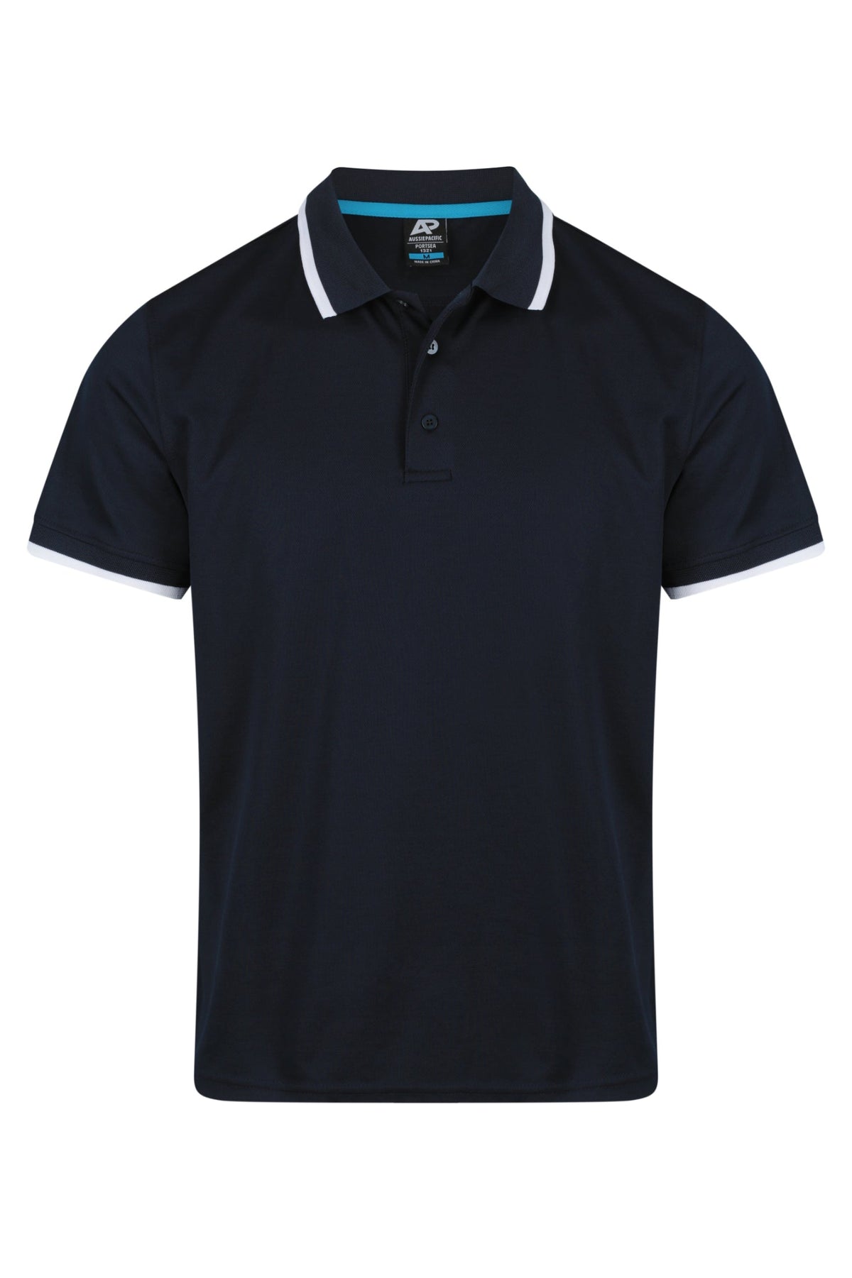 NAVY/WHITE - Portsea Mens Polos