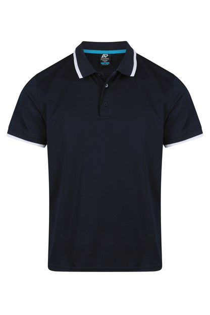 NAVY/WHITE - Portsea Mens Polos