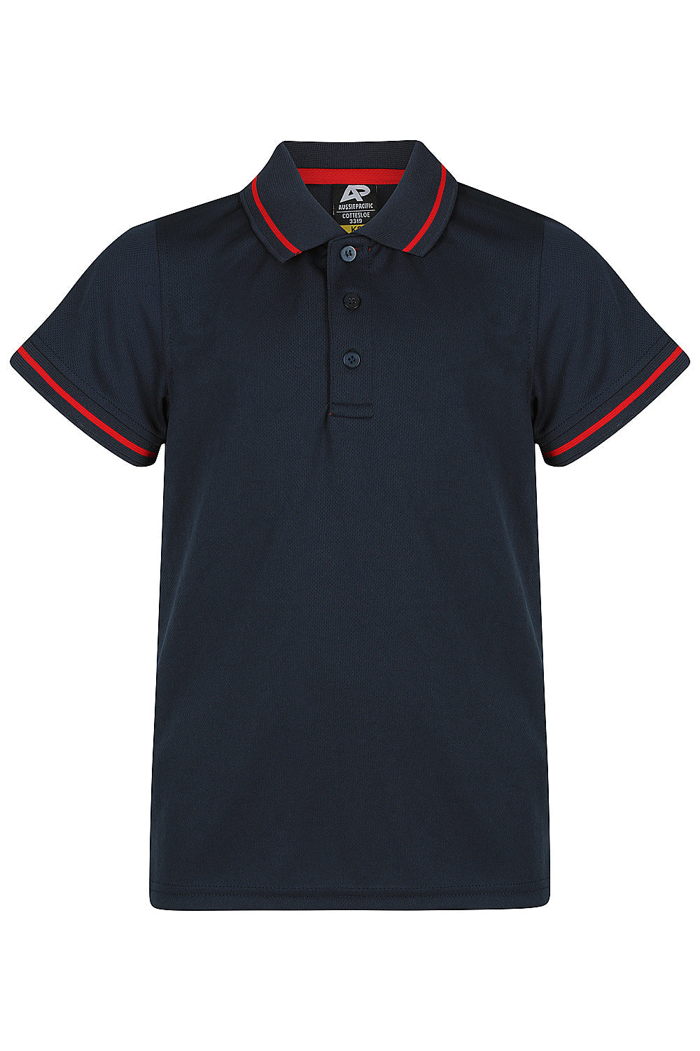 NAVY/RED - Cottesloe Kids Polos
