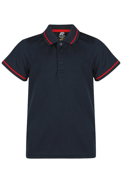 NAVY/RED - Cottesloe Kids Polos