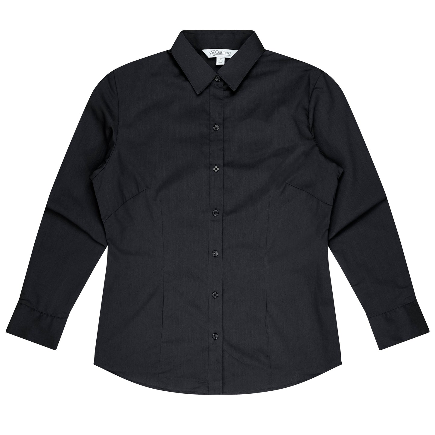 Black - Mosman Lady Shirt Long Sleeve