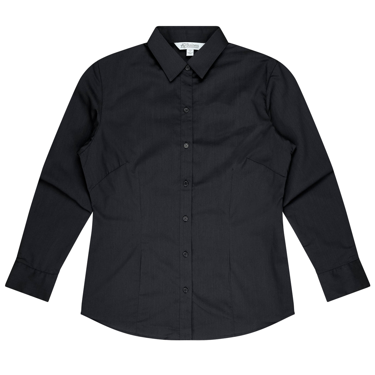 Black - Mosman Lady Shirt Long Sleeve
