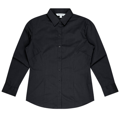 Black - Mosman Lady Shirt Long Sleeve