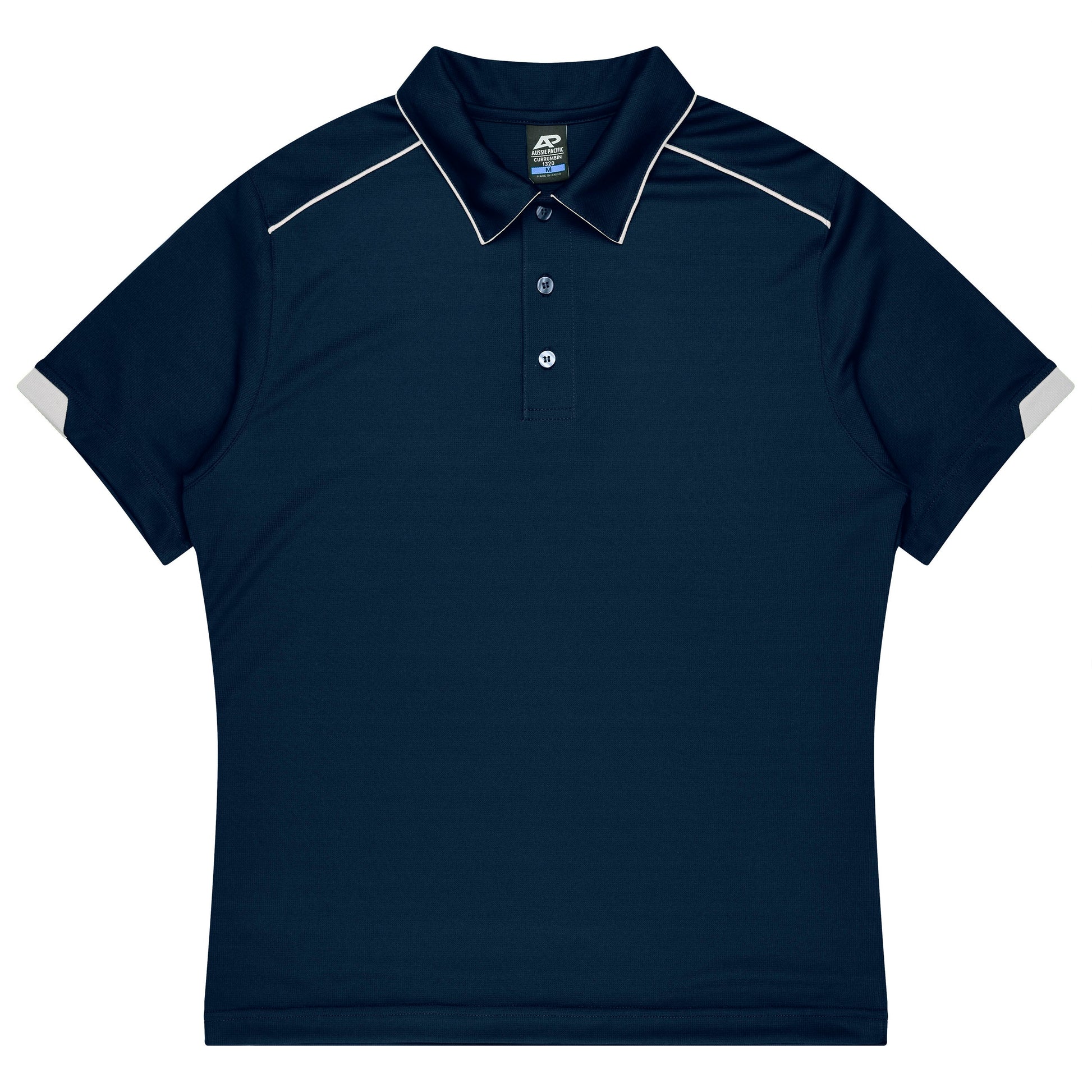 NAVY/WHITE - Currumbin Kids Polos