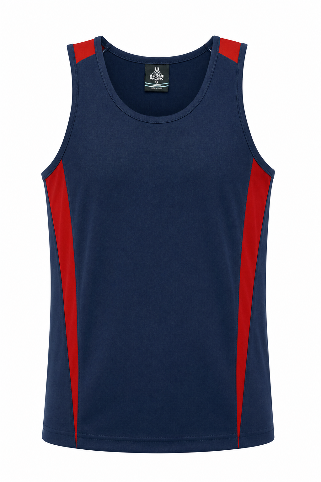 NAVY/RED - Eureka Mens Singlets