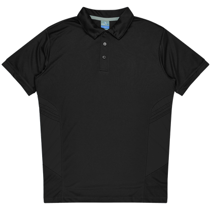 Black - Tasman Kids Polos