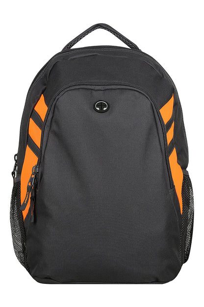 SLATE/NEON ORANGE - Tasman Backpack