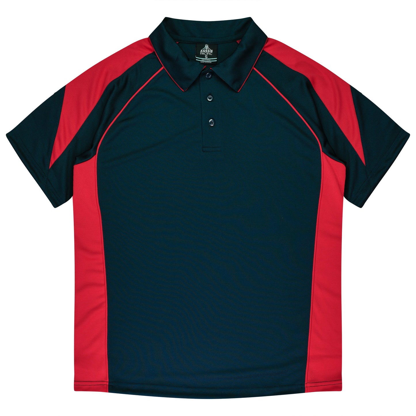 NAVY/RED - Premier Kids Polos