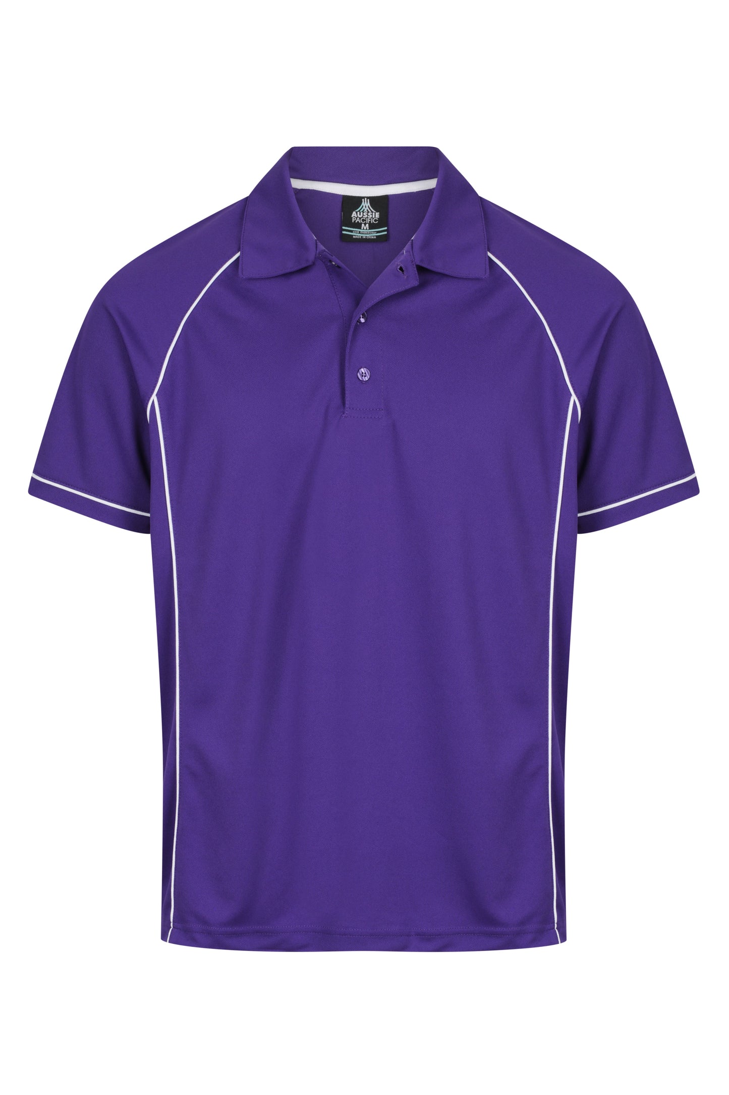 PURPLE/WHITE - Endeavour Mens Polos