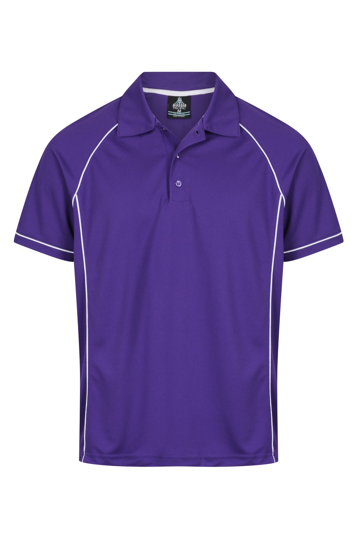 PURPLE/WHITE - Endeavour Mens Polos
